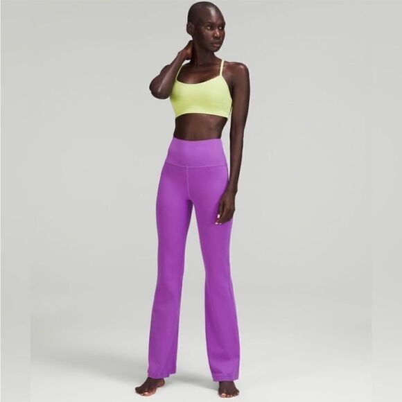 Lululemon groove SHR Flare Pant Nulu: Moonlit Magenta Size: 14 NWT